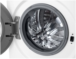 Pralka LG F2WR509SWW Washing machine, A, Front loading, Washing capacity 9 kg, Depth 47.5 cm, 1160 RPM, White 4
