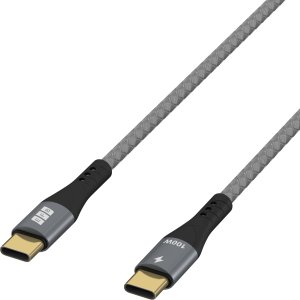 Kabel USB EFB USB-C - USB-C 0.5 m Czarny (USB-CC-00001) 2