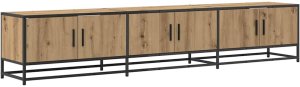 vidaXL Szafka pod telewizor dąb artisan 210 x 35 x 41 cm 2