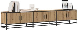 vidaXL Szafka pod telewizor dąb artisan 210 x 35 x 41 cm 3