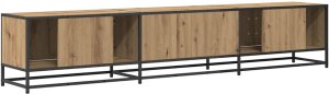 vidaXL Szafka pod telewizor dąb artisan 210 x 35 x 41 cm 8