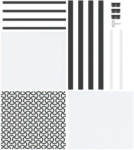 vidaXL Drzwi wewnętrzne Czarny 83 x 201.5 cm 5