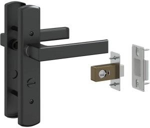 vidaXL Drzwi wewnętrzne Czarny 83 x 201.5 cm 6