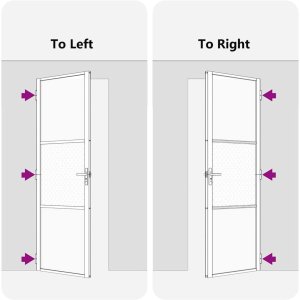 vidaXL Drzwi wewnętrzne Czarny 83 x 201.5 cm 7