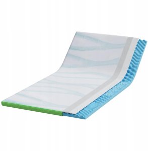 Podkłady na materac Biały i zielony 90 x 190 cm Lumarko! 3