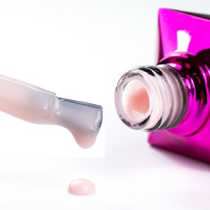 MOLLY NAILS_S.O.S. Antidotum Rubber Base baza kauczukowa do manicure pedicure i ozdób Powder Pink 10g 5