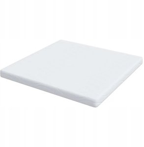 vidaXL Materac Biały 180 x 200 cm Pianka Lumarko 5