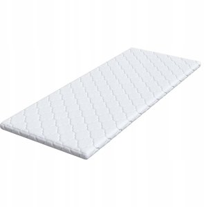 vidaXL Podkłady na materac Biały 80 x 200 cm Poliester Lumarko! 4