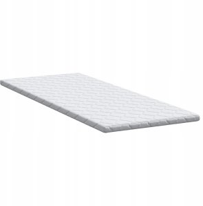 vidaXL Podkłady na materac Biały 80 x 200 cm Poliester Lumarko! 5