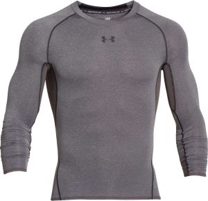 Under Armour Koszulka męska HeatGear® Armour Long Sleeve Compression Shirt grafitowa r. XL (1257471-090) 1