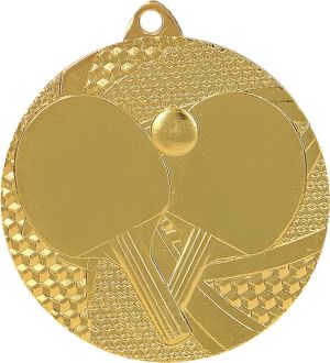 Tryumf Medal złoty- tenis stołowy - medal stalowy (MMC7750/G) 1