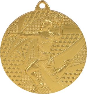 Tryumf Medal złoty- piłka ręczna - medal stalowy (MMC7550/G) 1