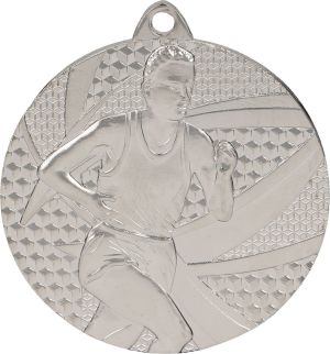 Tryumf Medal srebrny- biegi - medal stalowy (MMC6350/S) 1