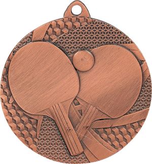 Tryumf Medal brązowy- tenis stołowy - medal stalowy (MMC7750/B) 1