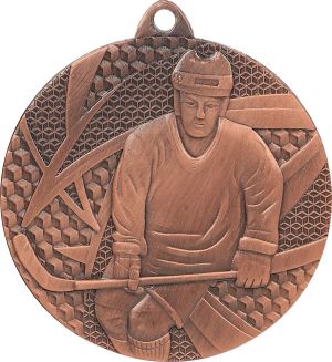 Tryumf Medal brązowy- hokej - medal stalowy (MMC6750/B) 1