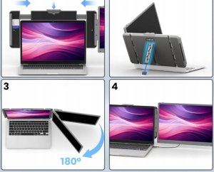 KEFEYA S1 PRO MAX Przenośny monitor 2K 14" IPS USB-C/HDMI 2160x1440 LCD 3