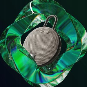 GŁOŚNIK BLUETOOTH MAŁY OKRĄGŁY TG112 SZARY 2