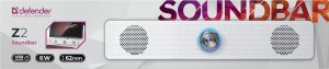 GŁOŚNIK DEFENDER SOUNDBAR Z2 6W LED BIAŁY 7