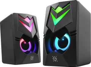 GŁOŚNIKI DEFENDER J4 2.0 6W LED USB CZARNE 6