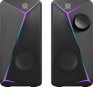 GŁOŚNIKI DEFENDER J5 2.0 6W LED USB CZARNE 3