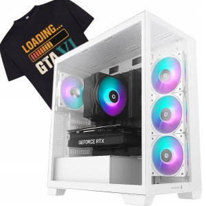 Komputer Aqua Komputer do gier AQUA Ryzen 5 8400 /RTX 5060 /16GB DDR5 /ARGB / WiFi AC1300 11