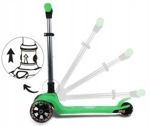 Milly Mally Scooter Jelly Green 22