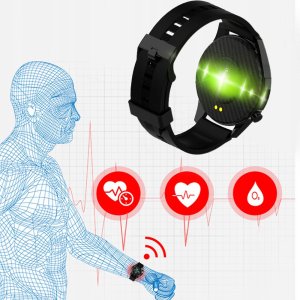 SMART WATCH SILICONE F22 BLACK 8