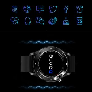 SMART WATCH SILICONE F22 BLACK 10