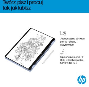 Laptop HP OmniBook 5 Flip 14-fp0004nw / 14" / Intel Core 5 120U / 16GB LPDDR5-SDRAM / 512GB SSD / Windows 11 Home (C3BW2EA) 17