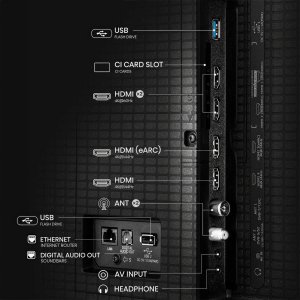 Telewizor Hisense 65E8Q Mini LED 65'' 4K Ultra HD Google TV 8