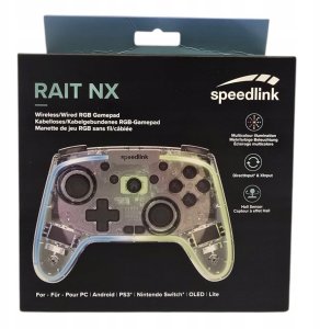 Pad Speedlink Gamepad RAIT NX RGB bezprzewodowy PC/Android/Switch retail 7