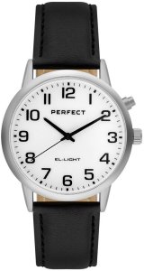 Zegarek Perfect Zegarek Perfect EL001W-01 męski klasyczny podświetlany . 3