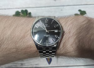 Zegarek Perfect Zegarek Perfect M141T-02 męski klasyczny czytelny 42 mm . 4