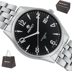 Zegarek Perfect Zegarek Perfect M141T-02 męski klasyczny czytelny 42 mm . 7
