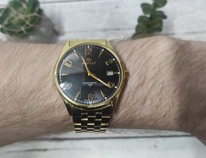 Zegarek Perfect Zegarek Perfect M141T-05 męski klasyczny czytelny 42 mm . 4