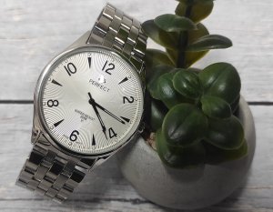 Zegarek Perfect Zegarek Perfect M141-04 męski klasyczny czytelny 42 mm . 9