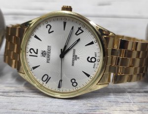Zegarek Perfect Zegarek Perfect M141-07 męski klasyczny czytelny 42 mm . 5