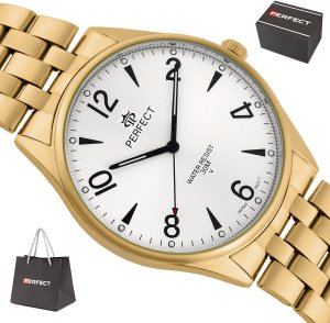 Zegarek Perfect Zegarek Perfect M141-07 męski klasyczny czytelny 42 mm . 8