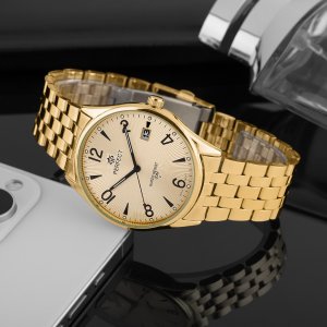 Zegarek Perfect Zegarek Perfect M141T-08 męski klasyczny czytelny 42 mm . 3