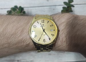 Zegarek Perfect Zegarek Perfect M141T-08 męski klasyczny czytelny 42 mm . 4