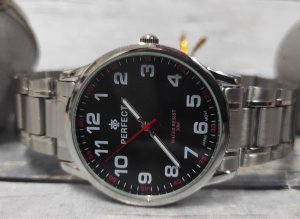 Zegarek Perfect Zegarek Perfect R417N-11 męski klasyczny czytelny 40 mm . 5