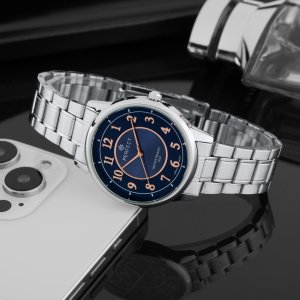 Zegarek Perfect Zegarek Perfect R421U-04 męski klasyczny czytelny 39 mm . 4