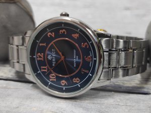Zegarek Perfect Zegarek Perfect R421U-04 męski klasyczny czytelny 39 mm . 5