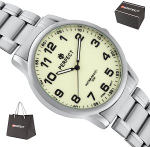 Zegarek Perfect Zegarek Perfect R417N-03 czytelny 40 mm świecąca tarcza . 8