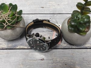 Zegarek Perfect Zegarek Perfect W146-02 męski perforowany pasek 44 mm . 6