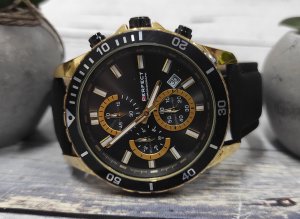 Zegarek Perfect Zegarek Perfect W502CH-03 męski chronograf 46 mm . 4