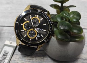 Zegarek Perfect Zegarek Perfect W502CH-03 męski chronograf 46 mm . 7