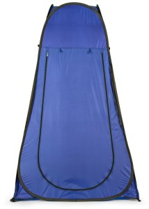 Springos Namiot turystyczny samorozkładający przebieralnia kabina prysznicowa WC niebieski MultiGarden 2