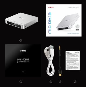 FiiO DM13 BT - black - Przenośny odtwarzacz CD z Bluetooth 12