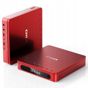 FiiO DM13 BT - red - Przenośny odtwarzacz CD z Bluetooth 4